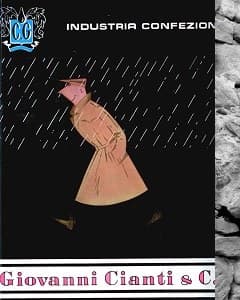 Giovanni Cianti & C. — Industria Confezioni rainwear poster